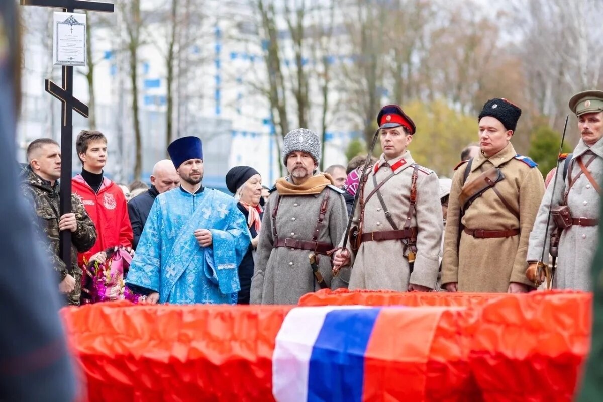    В Смоленске перезахоронили останки 79 солдат Первой мировой войны