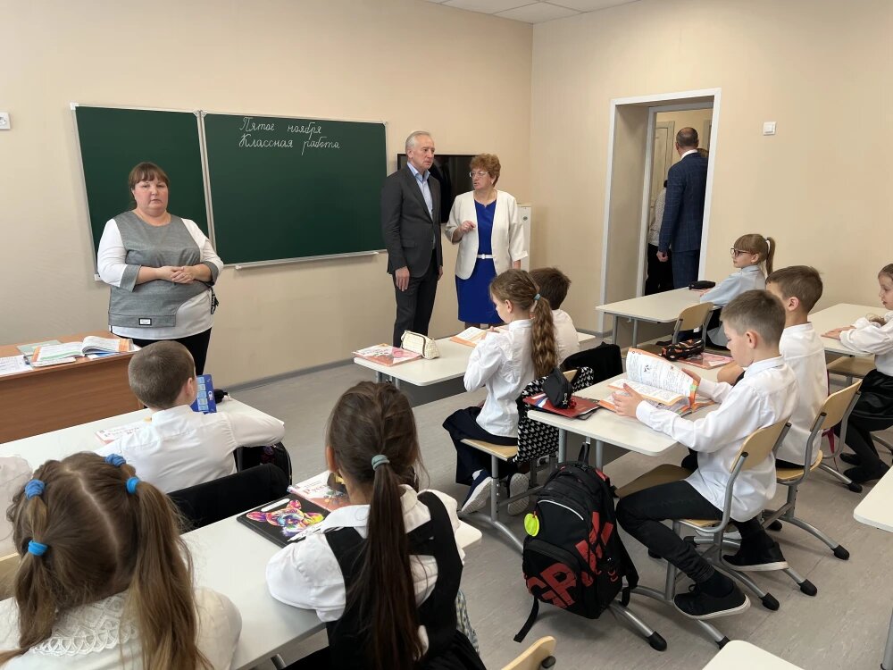    Школа в Калтае после ремонта, © с сайта администрации Томской области