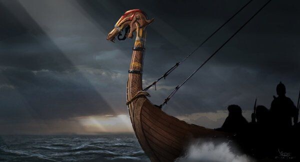 Корабли-драконы викингов были настоящим шедевром кораблестроения средневековья 