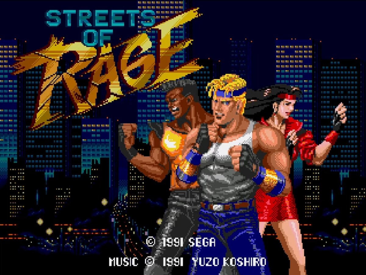 Streets of Rage Sega