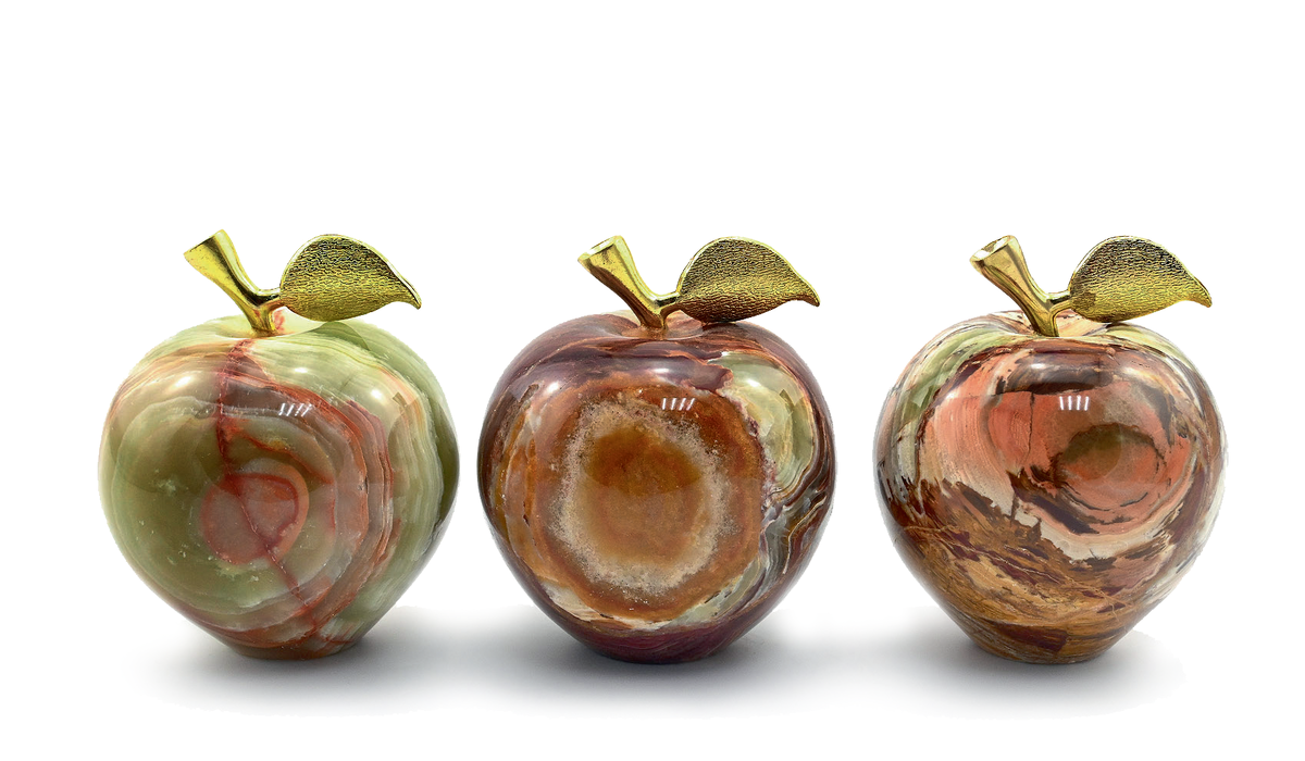Яблоки, оникс