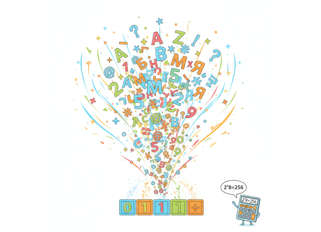 8-битный код и 256 символов