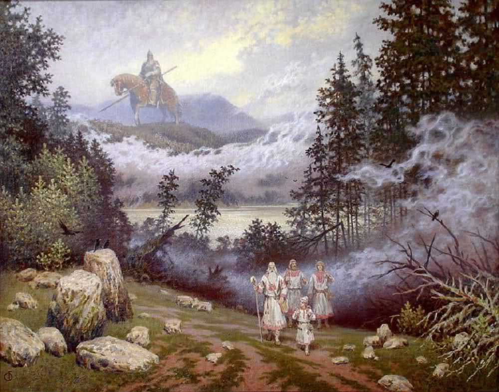 Именно так наши далёкие предки могли реально видеть мир вокруг.