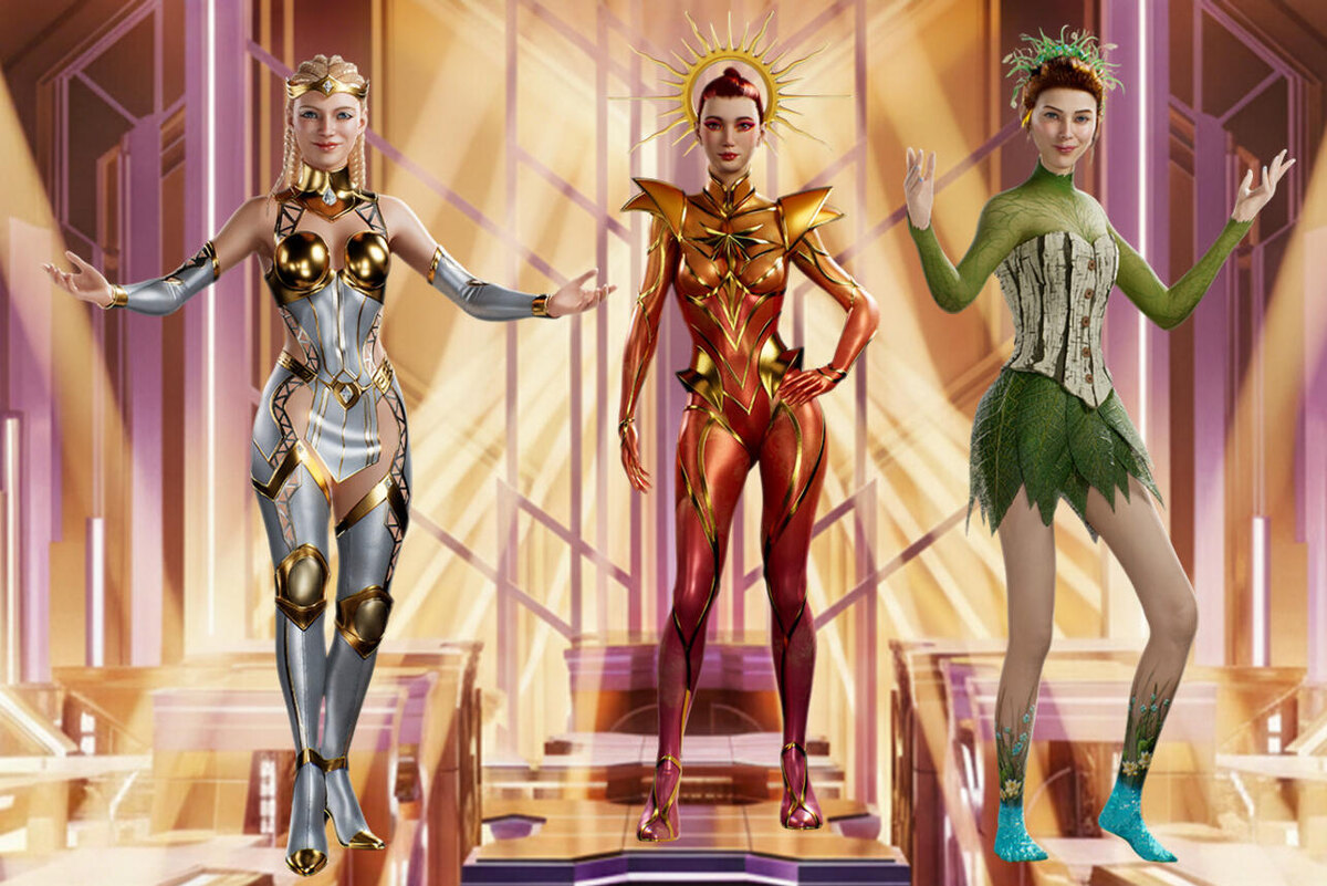    Афродита, Аврора и Берегиня предоставлено Пресс-службой