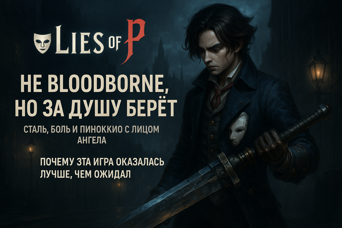 #LiesOfP #Soulslike #Игры #Пиноккио #Хардкор