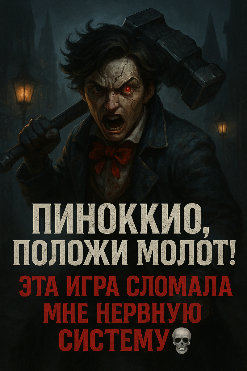 #LiesOfP #Soulslike #Игры #Пиноккио #Хардкор