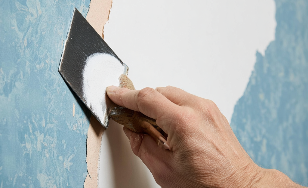 Снимаем старые обои