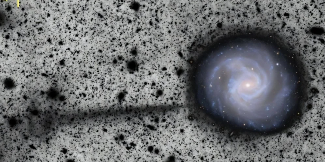 Астрономы открыли огромный звездный поток, вытекающий из галактики