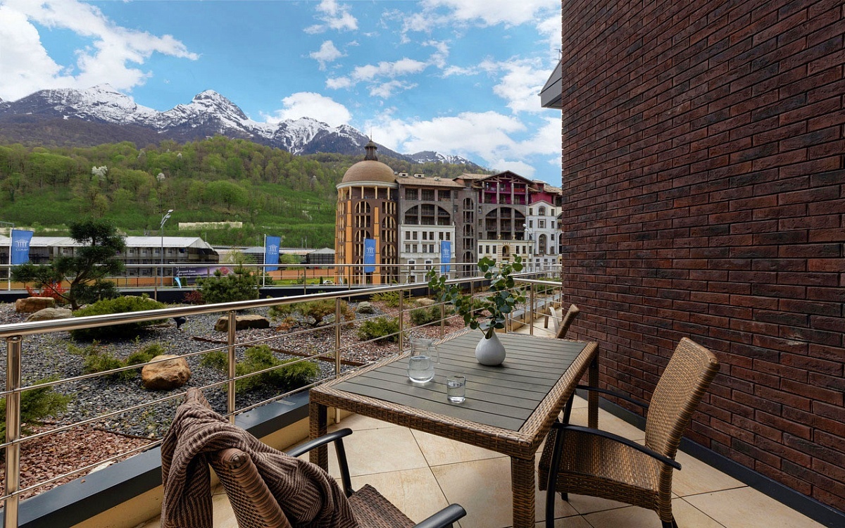 номер апарт-отеля SNEGA на Красной Поляне, с. Эстосадок