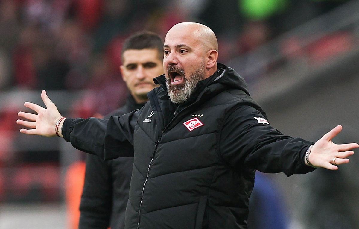    Главный тренер "Спартака" Деян Станкович  Александр Щербак/ТАСС