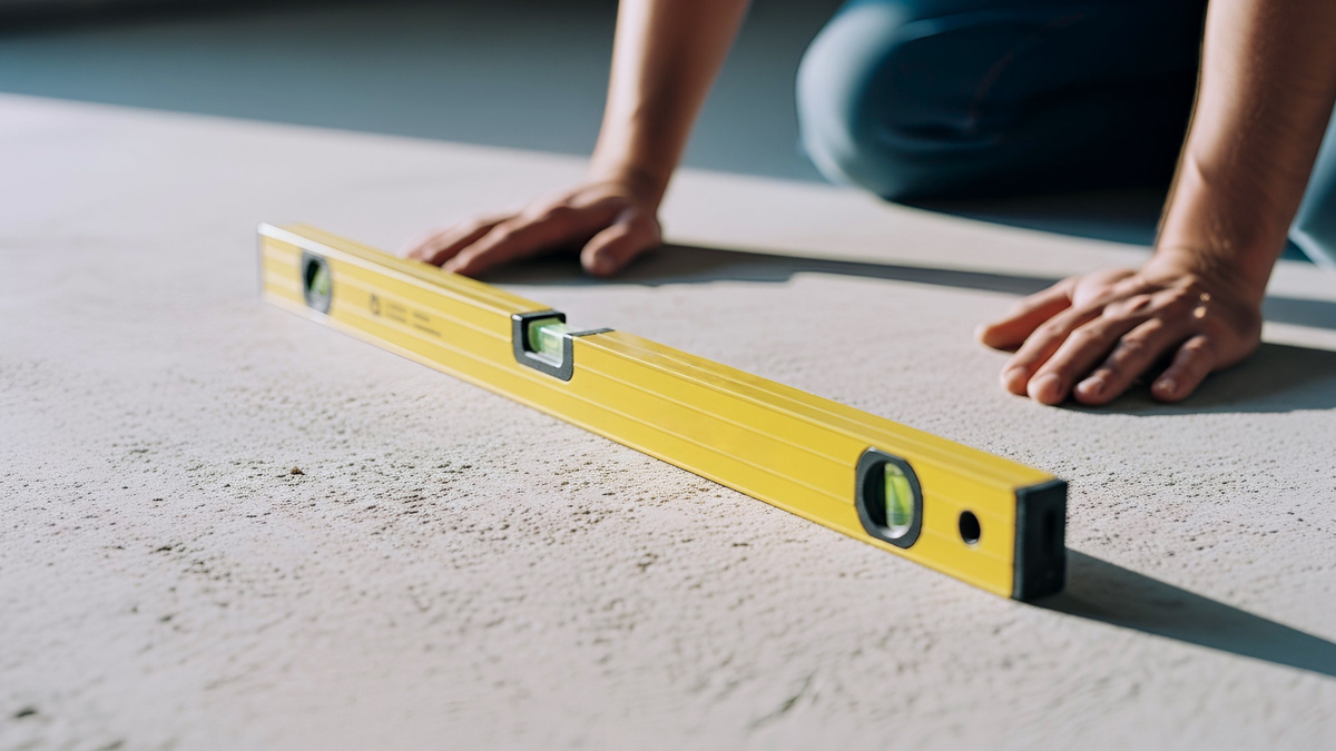 Ни одно напольное покрытие не пролежит долго на неровном полу