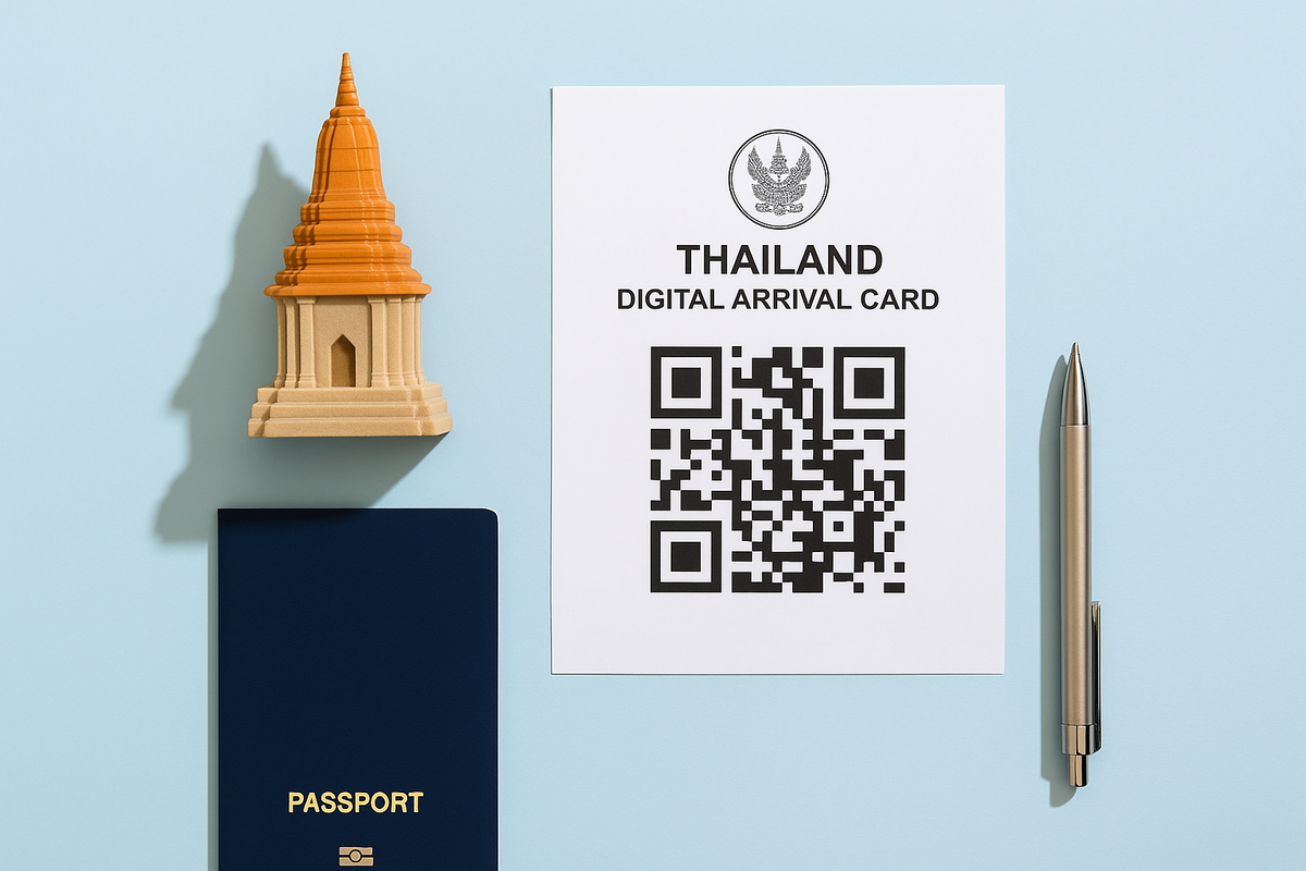 Заполнить анкету перед въездом в Таиланд — инструкция.