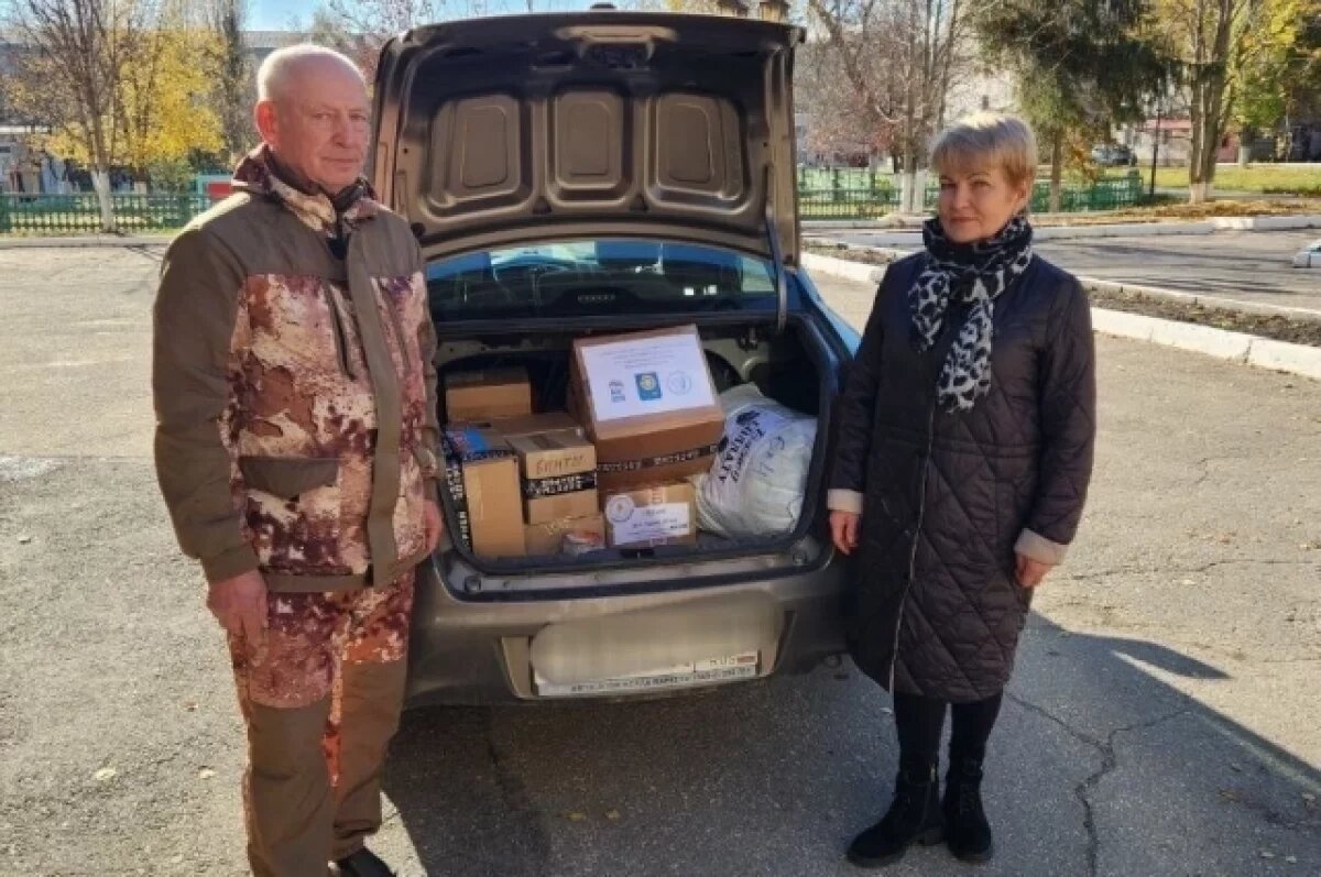    Активные партийцы ЗАТО Светлый оказывают поддержку бойцам