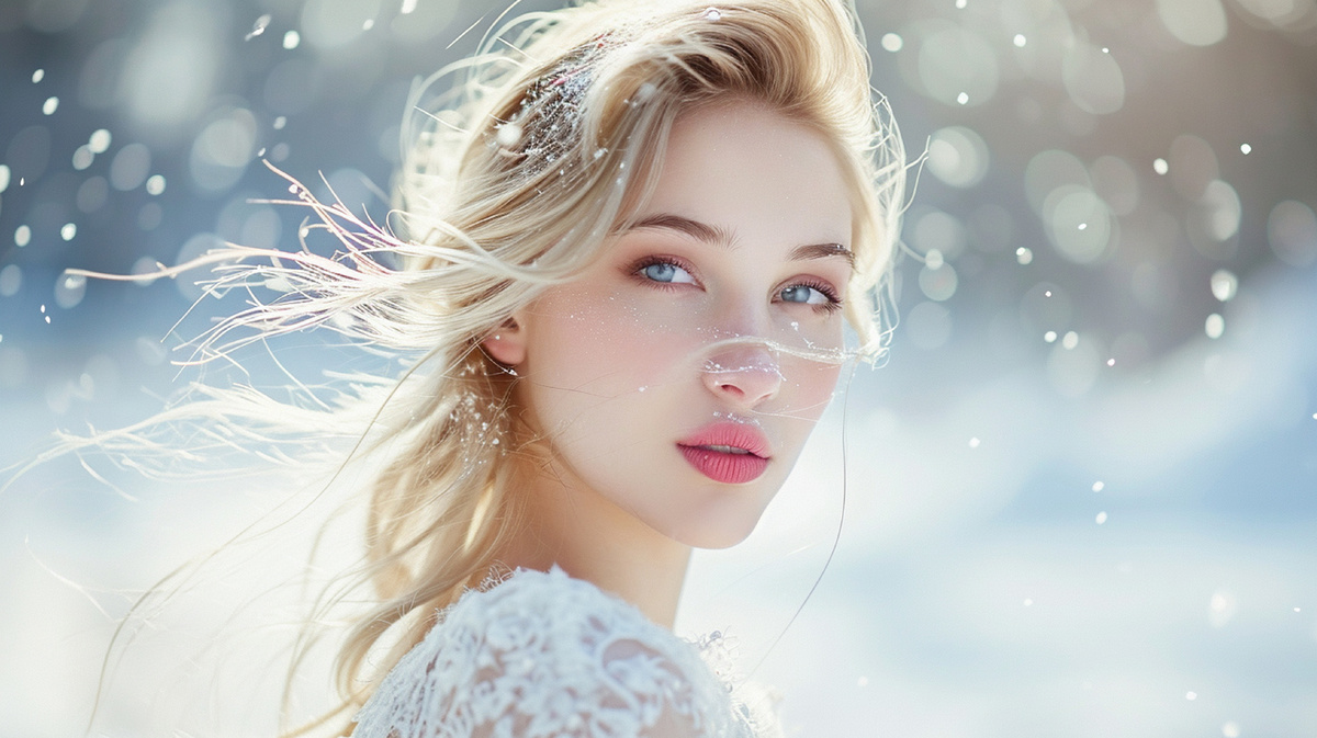 Изображение от freepik: https://ru.freepik.com/free-photo/beautiful-girl-with-blond-hair-white-dress-winter-snow_136736762.htm#fromView=search&page=1&position=0&uuid=7db642e8-af10-45ae-b3db-d7ca3d0a1270&query=лицо+красивой+кожи+женщины+и+снег