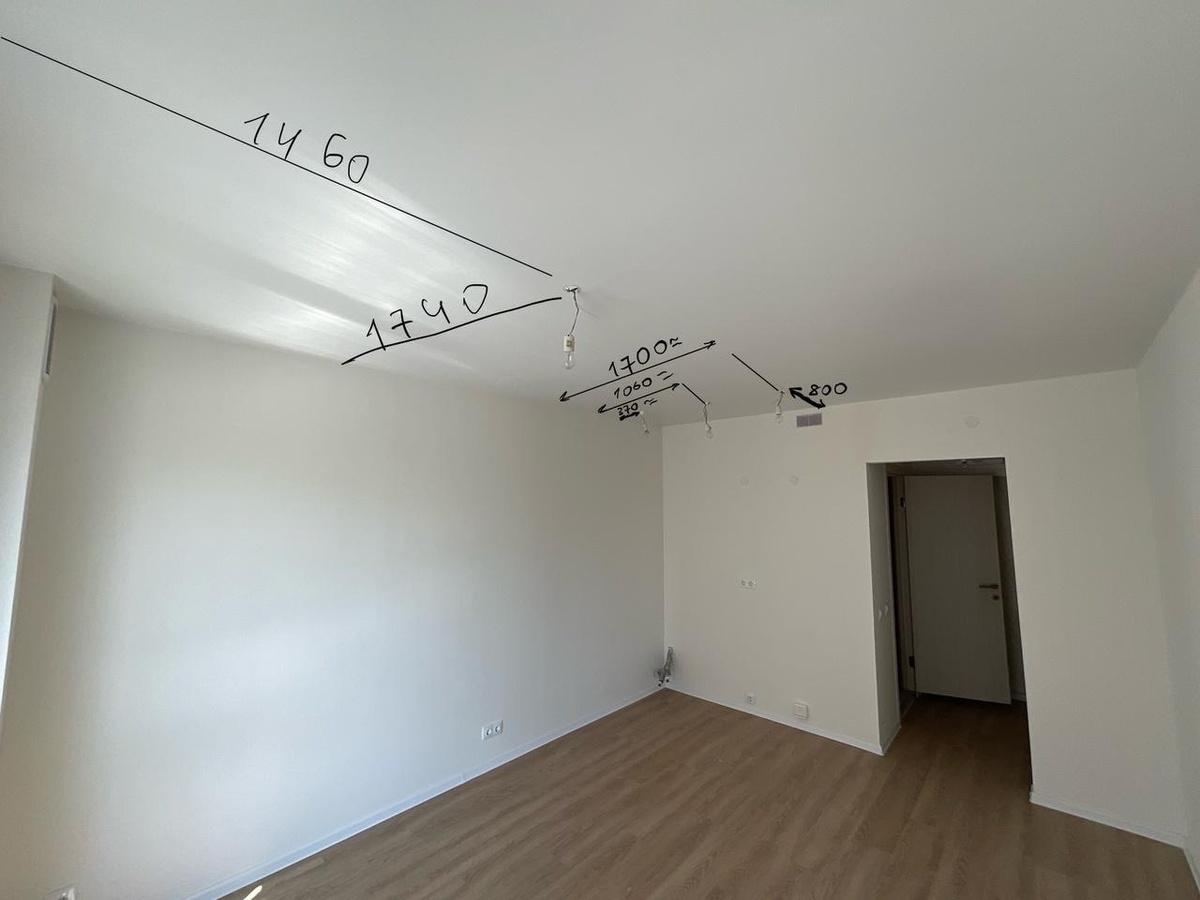 Фото до, заказчик передал ключи от пустой безликой коробки))