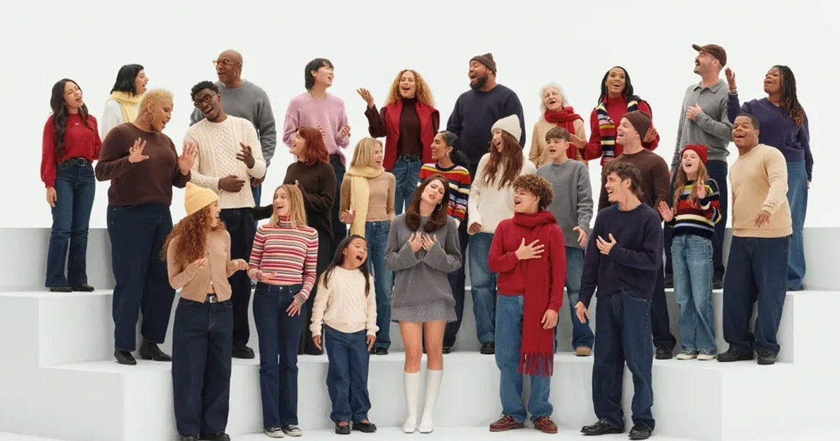    Gap показал музыкальную новогоднюю кампанию (фото 1)