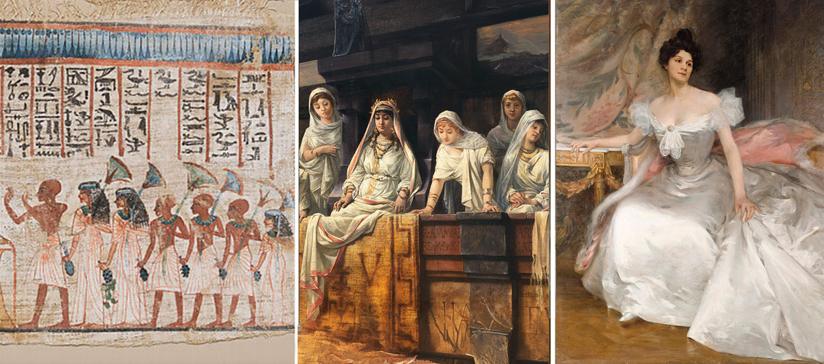 Жертвоприношения богине Хатхор / Jean-Léon Gérôme — «Vestal Virgins / Etienne Albert Eugène Joannon-Navier