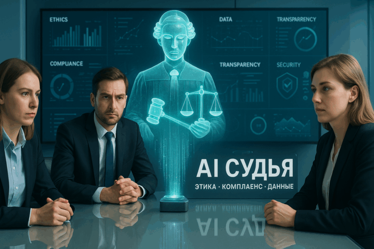    {"description":"AI-судьи решают главную проблему внедрения ИИ в компаниях: этика комплаенс управление данными прозрачность безопасность"}