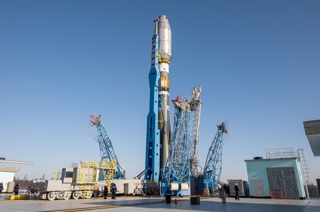    На данный момент на космодроме идет строительство второго этапа. Фото: Госкорпорация «Роскосмос»