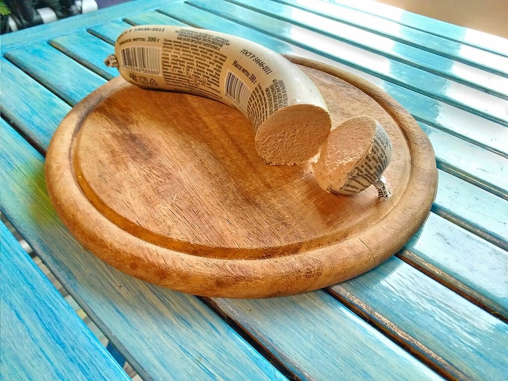 Ливерная колбаса российского производства