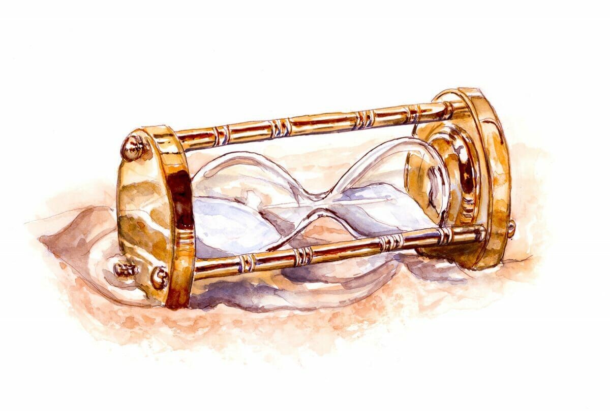 «В любой момент ты можешь перевернуть песочные часы и начать заново» Дэйв Гаан.