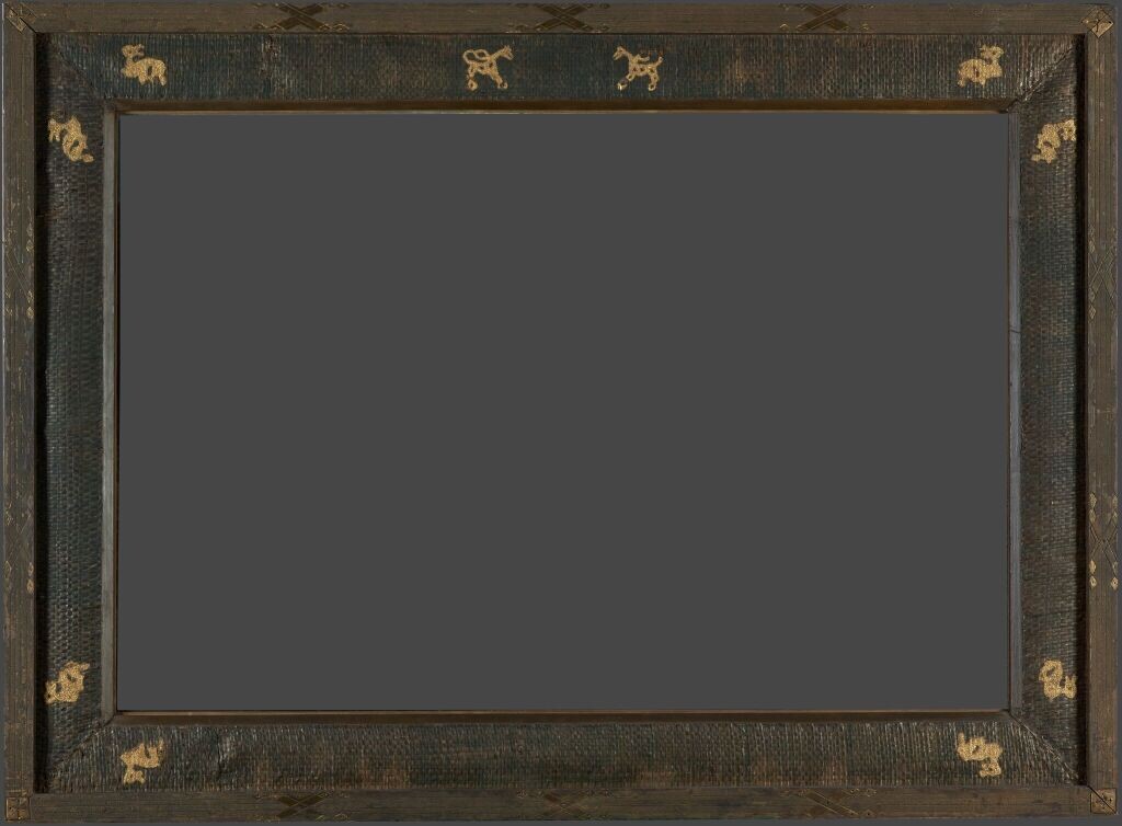 Рама картины «Гонец. “Восста род на род”». Третьяковская галерея