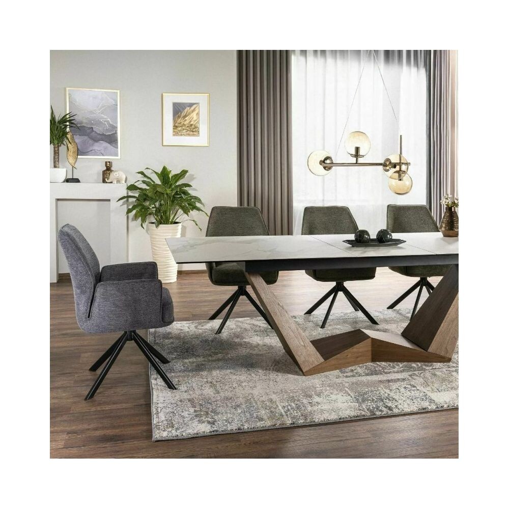 Стул кухонный Signal HUGO Brego 18 (темно-серый/черный)