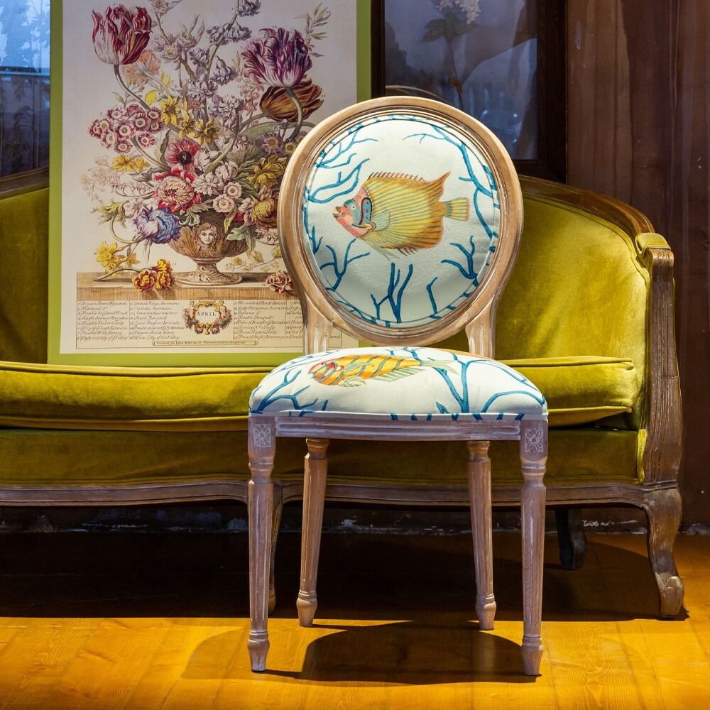 Стул «Фантастика подводного мира» версия 7 (блю)