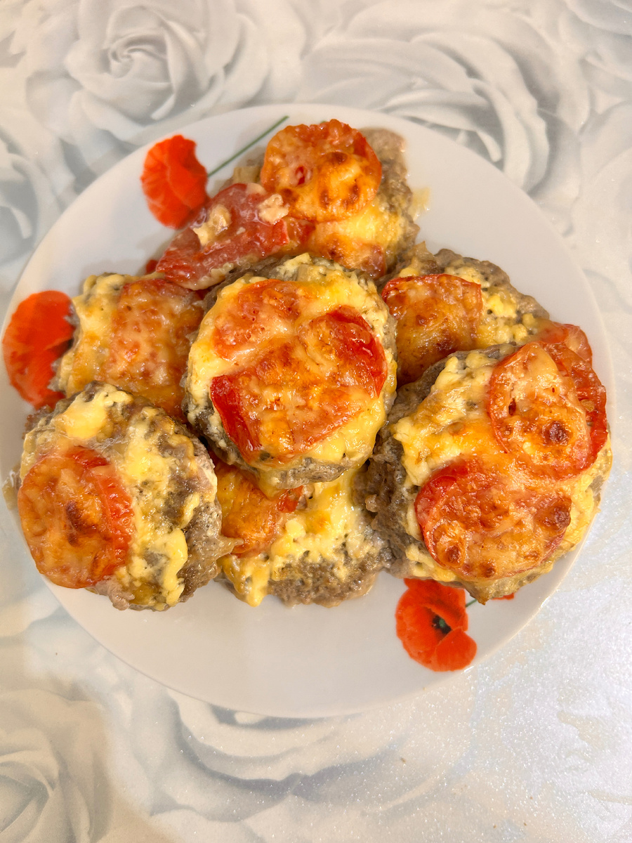 Котлетки с сыром из духовки 