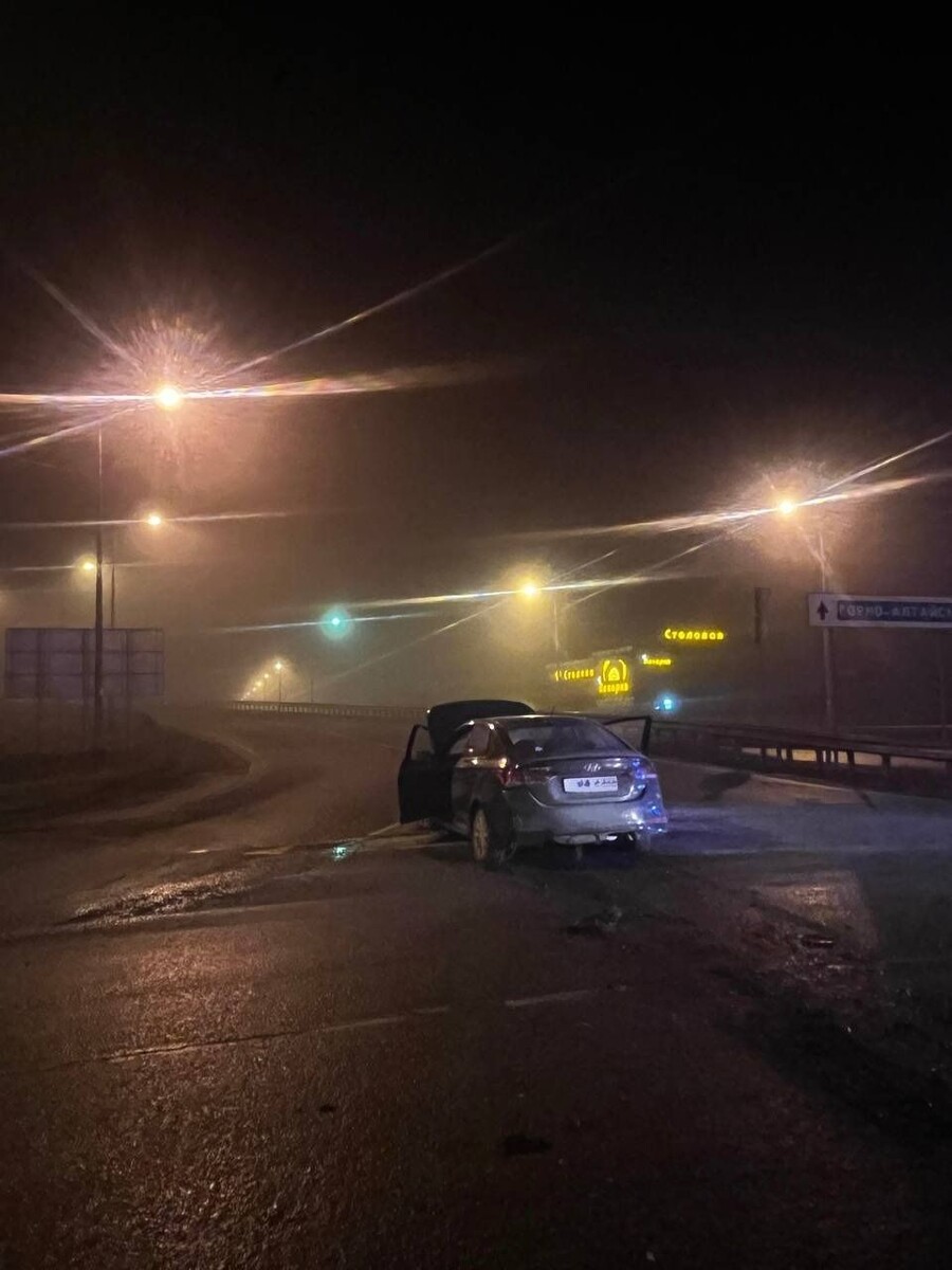    "Пьяное" ДТП в поселке Карлушка. Источник: МВД по Республике Алтай