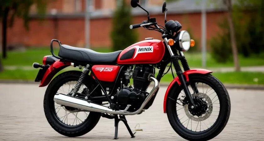    Глазам не поверил, увидев цены на новые мотоциклы "Минск" — юношескую мечту можно осуществить на одну зарплату