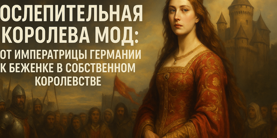 Ослепительная королева Мод: от императрицы Германии к беженке в собственном королевстве
