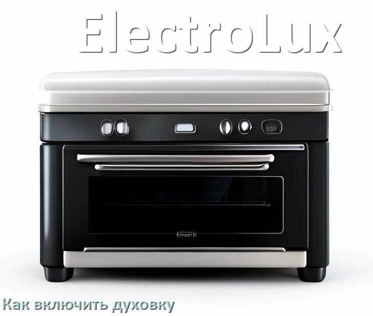 
Как включить духовку плиты ElectroLux электрической и индукционной