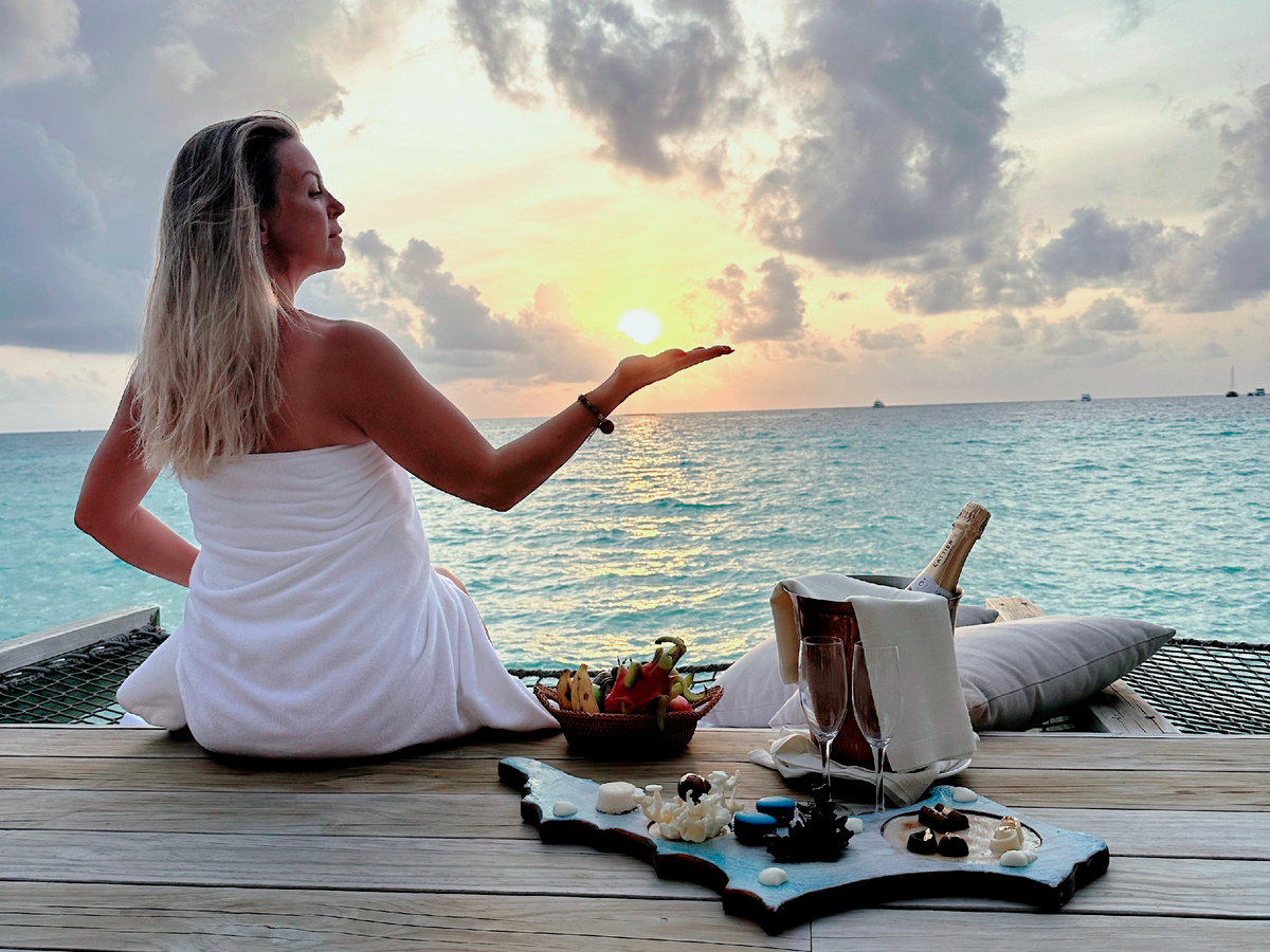 На Мальдивских островах. Фото из личного архива автора. 