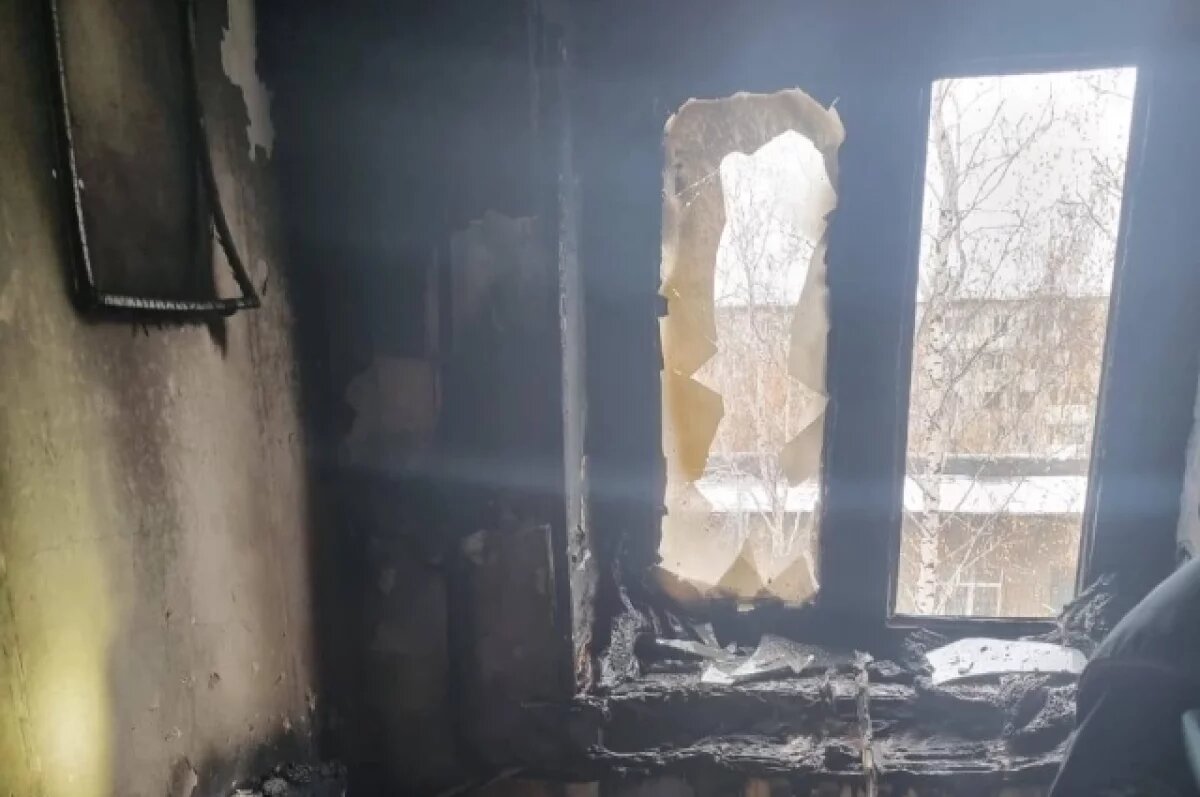    В Кузбассе на пожаре погибла мать и двое маленьких детей