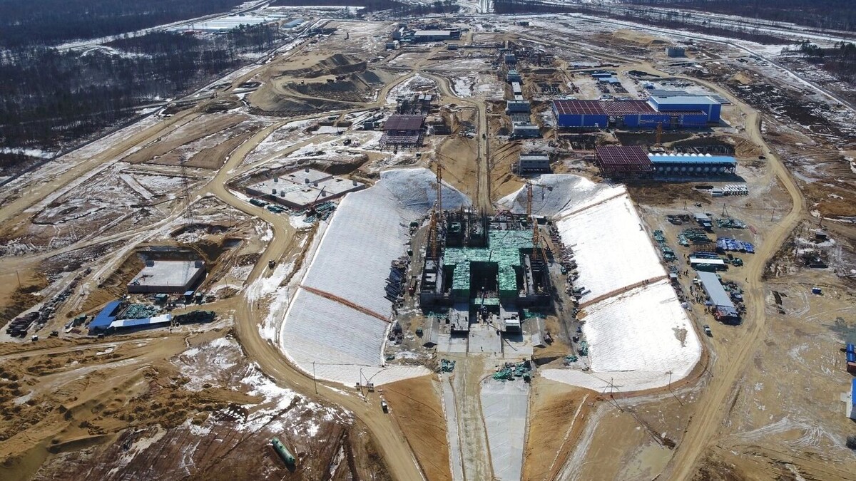 Строителям второй очереди космодрома Восточный отключили электроэнергию из-за долгов на 51 млн рублей. Фото: Роскосмос