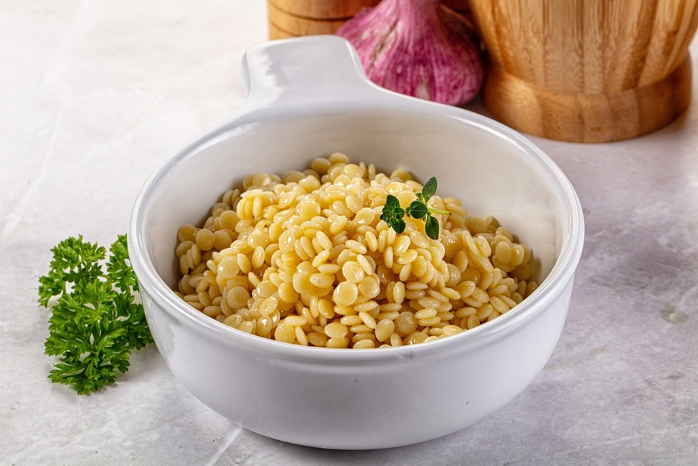 Andrey Starostin / Shutterstock / FOTODOM📷Птитим может использоваться для приготовления супов или салатов, а также быть гарниром