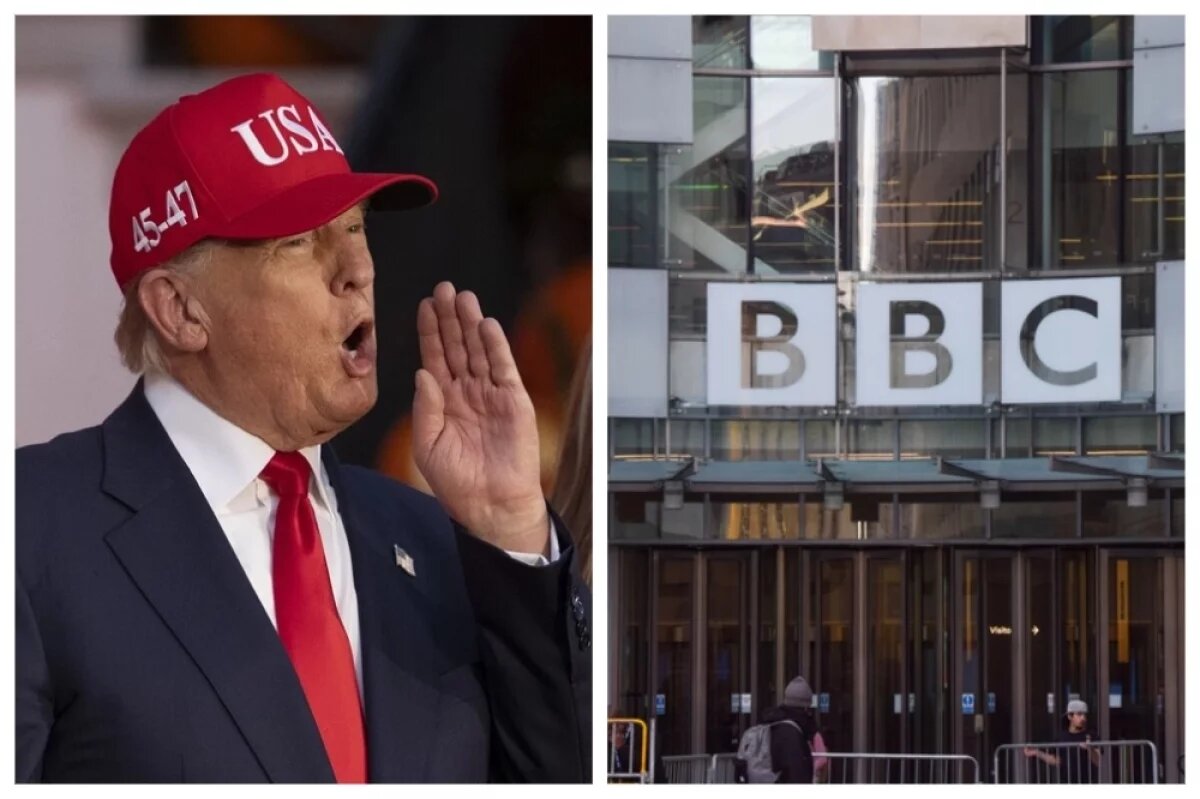    Ролик со словами Трампа в программе Panorama был сознательно смонтирован из двух частей его выступления, которые не связаны друг с другом.