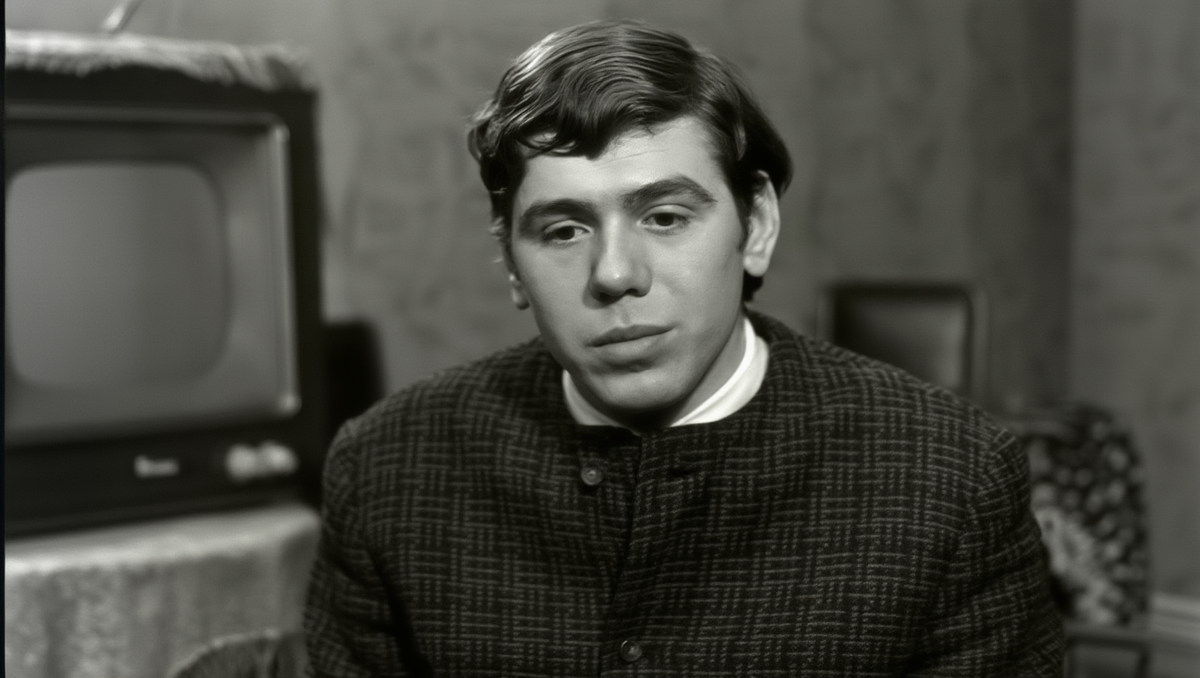 Кадр из фильма «Личная жизнь Кузяева Валентина», производство киностудии «Ленфильм», Первое творческое объединение, режиссёры Игорь Масленников, Илья Авербах, 1967 г.