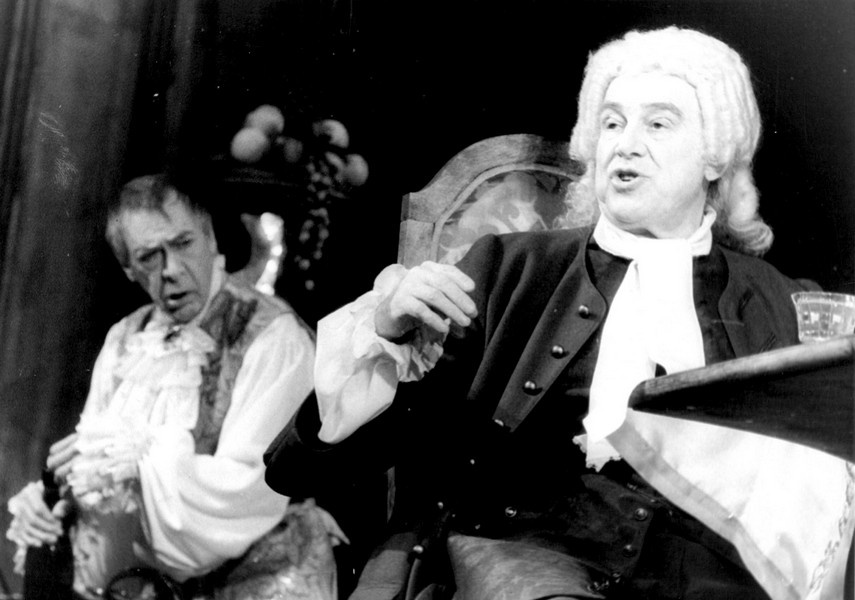 "Возможная встреча": Олег Ефремов (Гендель) и Иннокентий Смоктуновский (Бах)