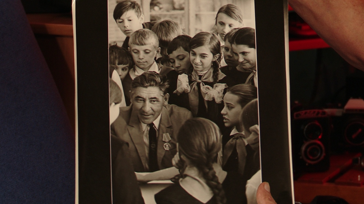 Одна из хорошо сохранившихся старых фотографий 