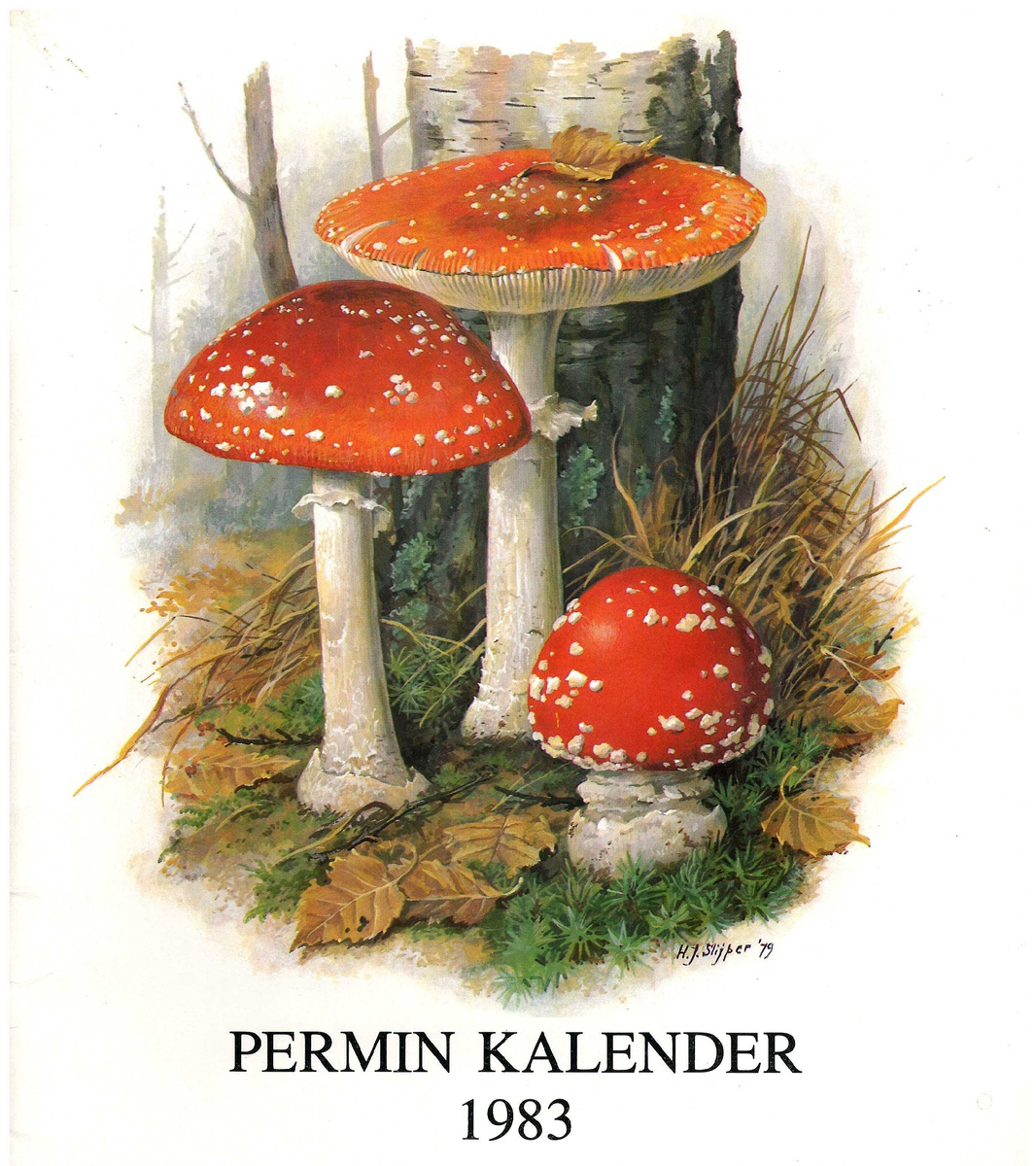 Обложка календаря Permin-1983, здесь и далее все фото сделаны автором блога
