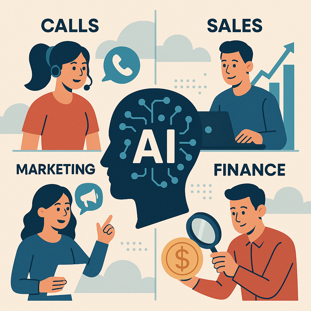 «ИИ помогает анализировать звонки, продажи, маркетинг и финансы»