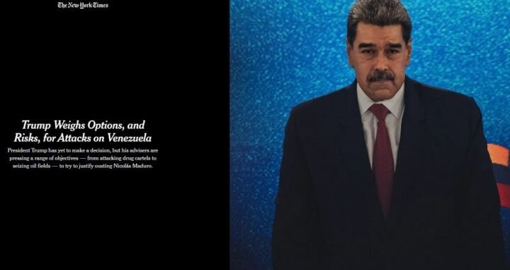 Скриншот статьи с сайта nytimes.com.