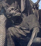 Мамай на монументе «Тысячелетие России»