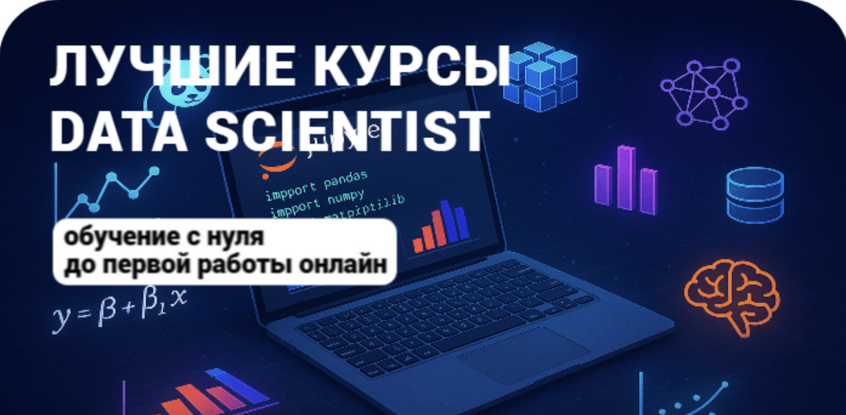 ТОП-20 платных и бесплатных курсов Data Scientist: от нуля до Junior (онлайн).
