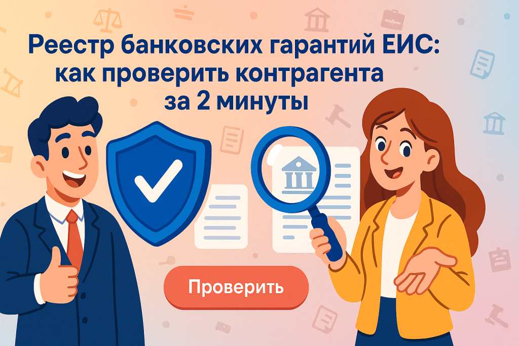    Реестр банковских гарантий ЕИС: как проверить контрагента за 2 минуты