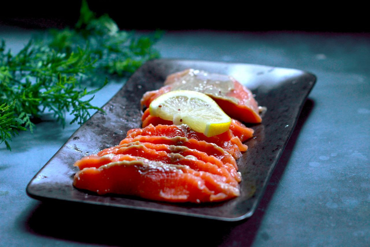 Лосось мокрого посола с медом от Елены Некрасовой. Канал https://t.me/urbanistka_vl