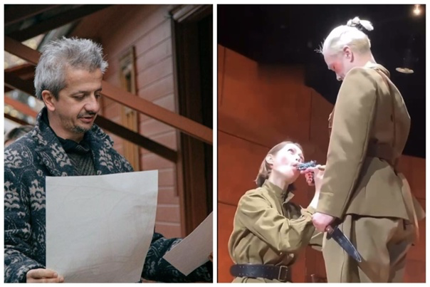 "Норма" Богомолова. Постаралась выбрать попроще кадр, а то Дзен посчитает это шок-контеном