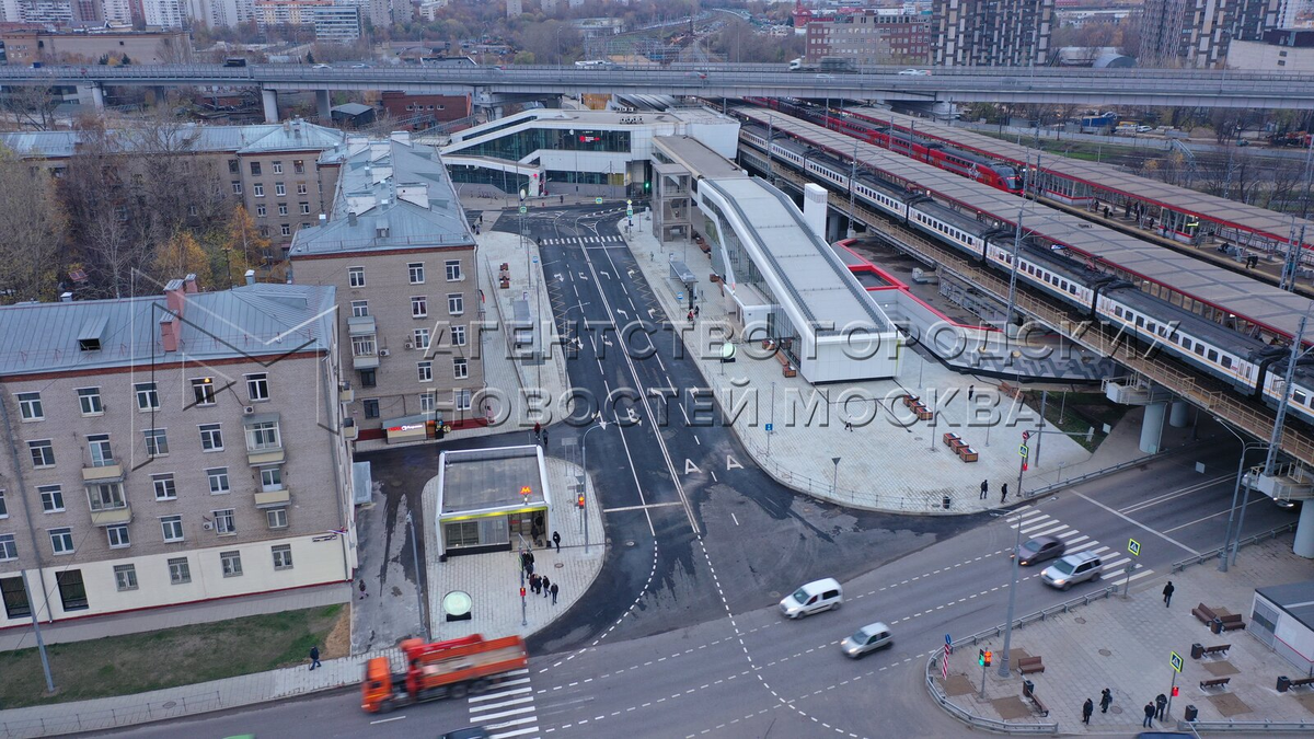 Транспортный узел на Окружной